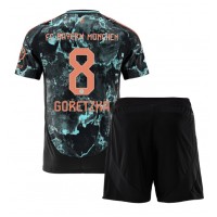 Bayern Munich Leon Goretzka #8 Replica Away Minikit 2024-25 Short Sleeve (+ pants)